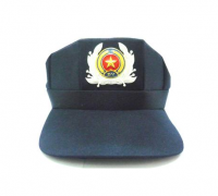 Mũ lưỡi trai bảo vệ xanh/đen ( 3 cạnh )